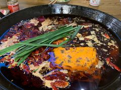 冷锅鸭血鸳鸯锅-周幺妹重庆老火锅(银泰城总店)