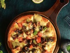 牛肉蘑菇皮披萨-初拾·花里餐厅(钜城华亿店)