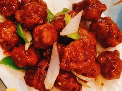 煎丸子-宝发园名菜馆