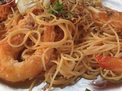 里窝那港口慢熬鲜虾浓汁天使面-The Rug Cafe(王府中环店)