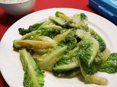 蒜蓉炒油麦菜-美香海鲜饭店