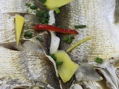 虾油蒸白条-万人缘酒楼