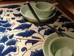 餐具摆设-绿茶餐厅(布吉万象汇店)