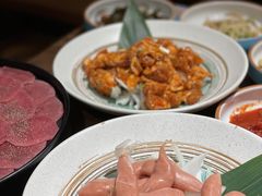 -明洞阿姨·韩式酱蟹烤肉·创意料理(三元桥店)