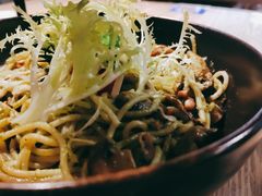 自制罗勒酱蘑菇意粉-Maxpoint Kitchen 西餐咖啡(乐峰广场店)