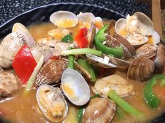 爆炒花蛤-潮十三潮汕砂锅粥(高新四路大都荟店)