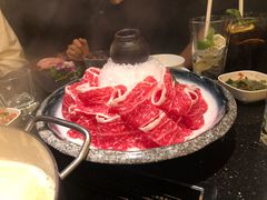 雪花牛肉-捞王猪肚鸡火锅(财富中心店)
