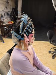 -胭脂猫京剧摄影