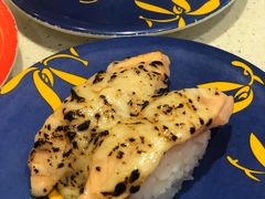 （炙）芝士三文鱼-京樽回転寿司(奥林匹克店)