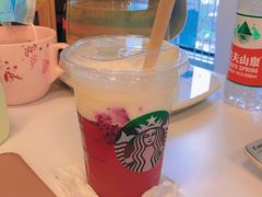 海盐荔枝茶云乌龙饮品-星巴克(北京石景山万达广场店)