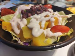 黄桃黄桃沙拉-猪啊牛呀羊啊铜盘烤肉(正大广场店)