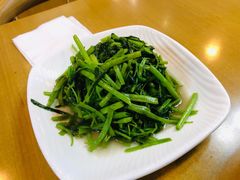 蒜泥炒空心菜-台北楚楚园馅饼粥(虹桥南丰城店)