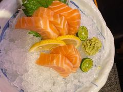 三文鱼刺身-有喜屋·烧鸟·居酒屋(三钢里店)
