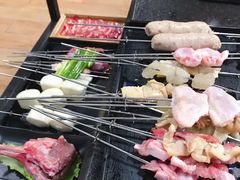 -長壹旋转烤吧 农家鸡火锅