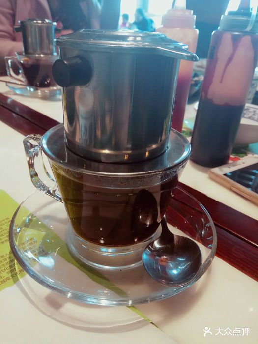 芽庄 越式料理(金地广场店)越南滴漏咖啡图片 - 第2张