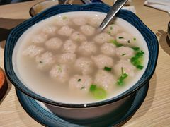 小船黄花鱼丸汤-小船渔村•大连菜•大连焖鱼(黄河路店)