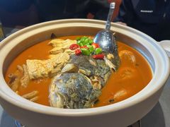 -新天明砂锅鱼头煲