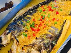 蒜香味清江鱼-半天妖烤鱼(印象城店)