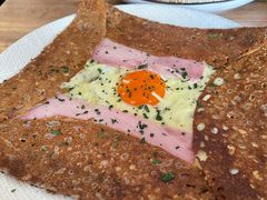 巴黎火腿鸡蛋芝士蘑菇可丽饼-RAC BAR(安福路店)