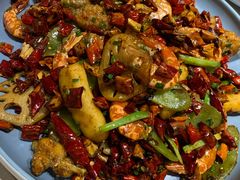 香辣干锅虾蛙-尚一汤·粤菜海鲜(环球港店)