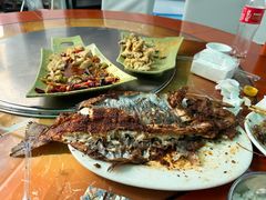 -北京龙庆四季香农家饭庄·灶台鱼·碳烤虹鳟鱼(龙庆峡店)