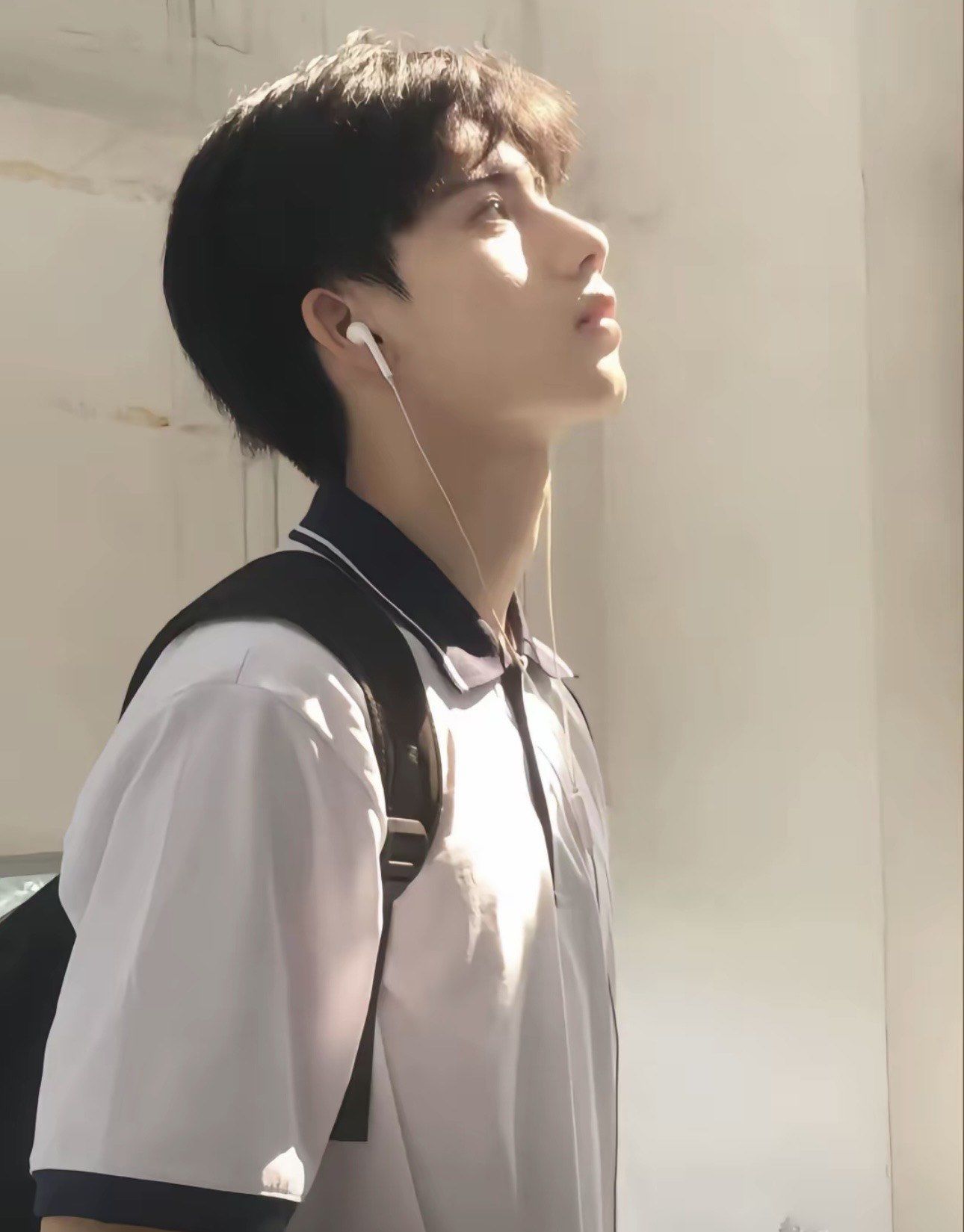 学剪帅气男生头