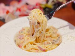 奶油蘑菇意面-Ambra Haus琥珀屋精酿餐厅(宝山店)