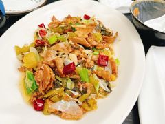 云南水腌菜炒肉-炊烟餐厅