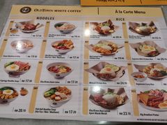 菜单-Old Town White Coffee(gateway@klia2)