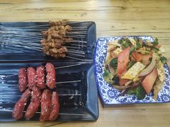 -长青菠菜面·烧烤