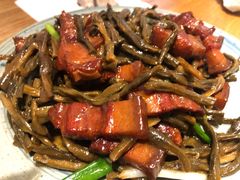 干豆角红烧肉-静一餐厅·湖北菜(前门创始店)