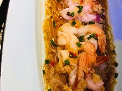 金银蒜蒸凤尾虾-绿茶餐厅(乐峰广场店)