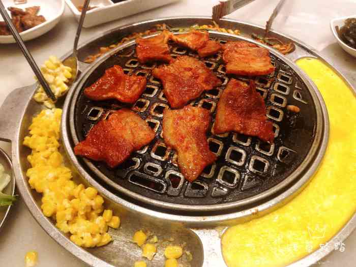 韩宫宴炭火烤肉(南桥百联店)-"宝宝和丈母娘说要吃烤肉!