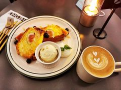 无花果法式吐司配冰激凌-玲婧胡同·生日蛋糕·餐厅(嘉里城店)