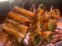 特色豆腐卷-聚点串吧·北京烧烤(朝北店)
