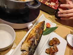 炭烤青花鱼-小句号·精致料理(江南环球港店)