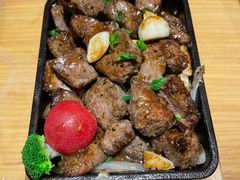 金蒜牛肉粒-三石铁板烧(紫竹桥店)