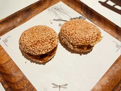 肉沫芝麻烧饼-四季民福烤鸭店(王府井东安门店)