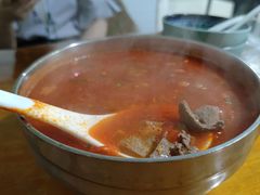 西红柿猪肝汤-老秦盖浇饭鸭子饭(回音必小区店)