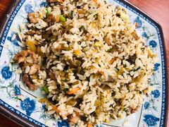 糟菜肉丝炒饭-福州人铭小吃