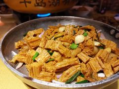 干锅腐竹-秀水人家
