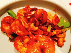 玫瑰宫保汁明虾-玫瑰厅上海菜(兴国路店)