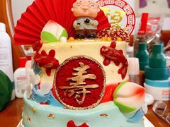 -卡比儿童蛋糕·心意定制·低脂零卡糖动物奶油FancyBALLOON(滨海店)