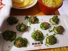 香菜牛肉丸-雾都渣渣火锅(南城智汇城店)
