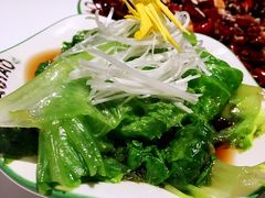 砂锅油麦菜-撒椒·四川江湖菜(大族广场店)
