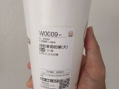 鲜奶茉莉奶绿-茶百道(昌里路店)