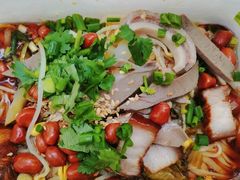 猪杂五花肉腌粉-定安爹辣汤饭(水巷口店)