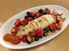 炭烤手钓鱿鱼-y SEA·西班牙餐厅(阿那亚·北戴河店)