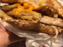 桂林酸竹笋风味板烧鸡腿堡-麦当劳(世贸店)