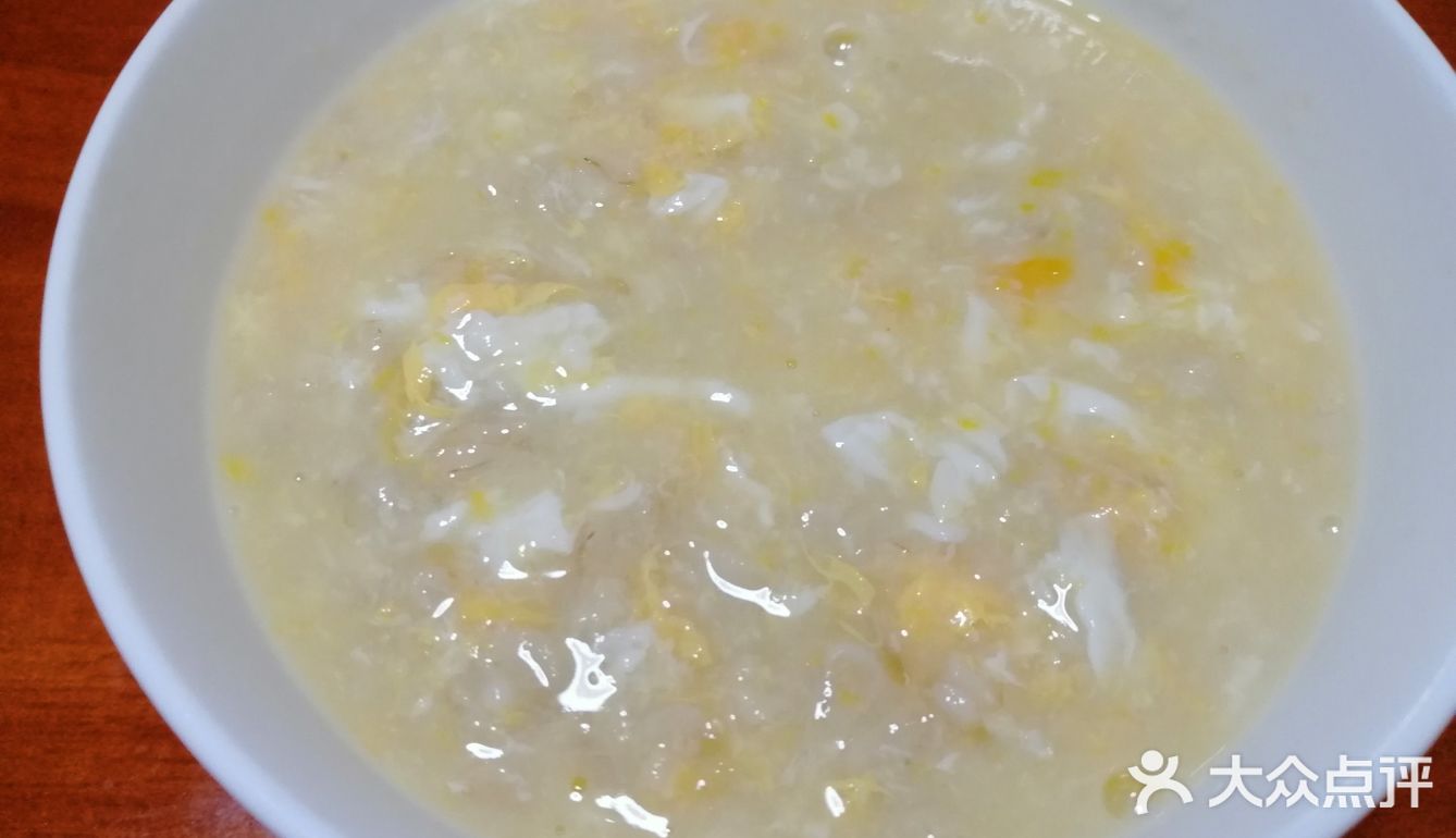 秋季的早餐，来一份润肠暖胃的～燕麦鸡蛋粥